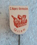 Speldje uit GILZE, C.Hapers-Vermeulen,levensmiddelen winkel, Verzamelen, Verzenden, Gebruikt