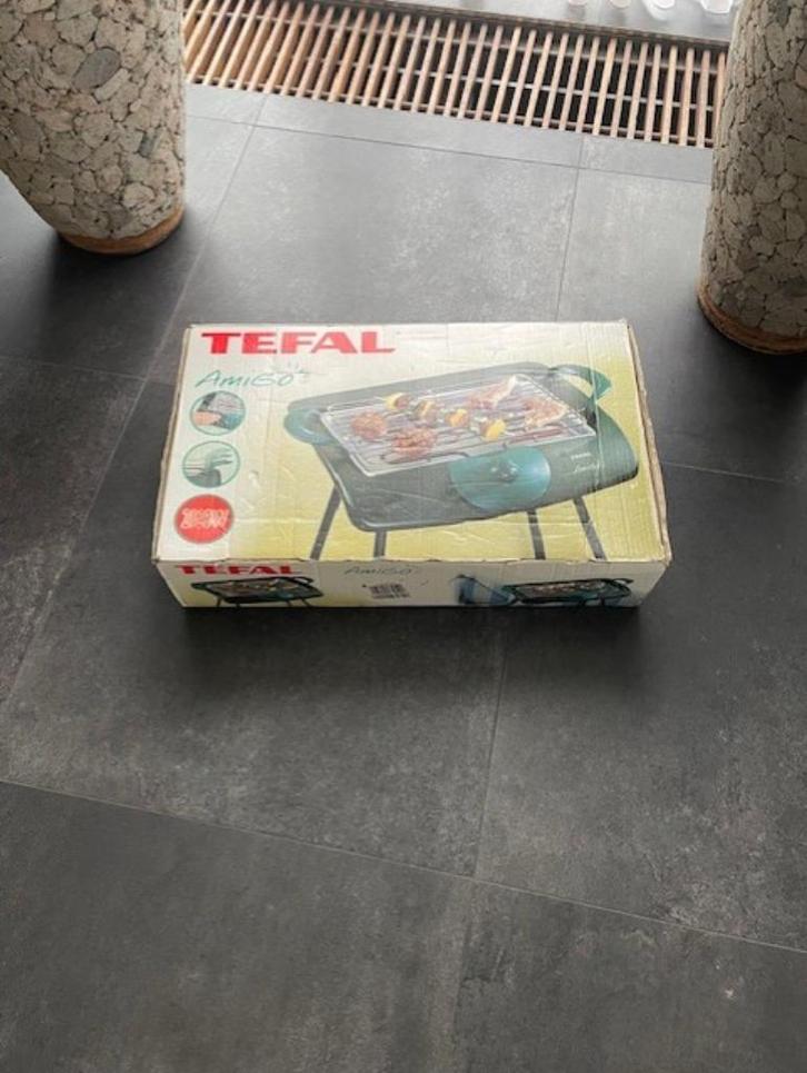 TEFAL elektrische barbecue – 2 maal gebruikt, Tuin en Terras, Elektrische barbecues, Zo goed als nieuw, Ophalen of Verzenden