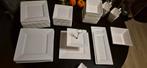 Groot wit vierkant serviesset - Zo goed als nieuw, Ophalen, Keramiek, Zo goed als nieuw, Effen