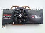 Radeon HD5870 Club Overclocked Edition videokaart, Gebruikt, AMD, GDDR6, PCI-Express 4