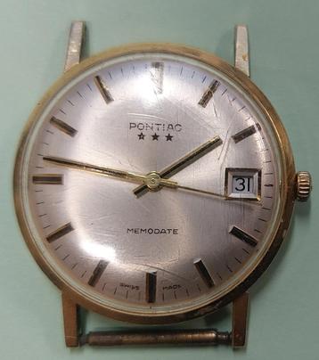 Gouden Pontiac horloge beschikbaar voor biedingen