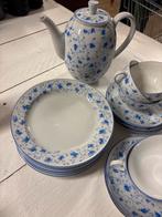 Vintage Blauw Bloem Servies Arzberg, Antiek en Kunst, Ophalen