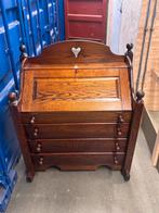 Antieke Edwardiaanse Secretaire, Huis en Inrichting, Ophalen, Gebruikt