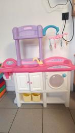 Poppen verzorgings tafel, Ophalen of Verzenden, Gebruikt, Babypop