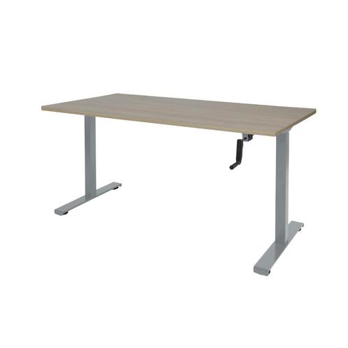 Zit Sta Bureau Tafel DEXTRO Slinger / Traploos verstelbaar., Huis en Inrichting, Bureaus, Nieuw, Stabureau, In hoogte verstelbaar