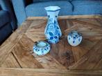 Delfs Blauw vaas lepelvaasje en asbak, Antiek en Kunst, Ophalen of Verzenden