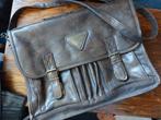 Leren tas bruin Merk Bulaggi, Gebruikt, Minder dan 30 cm, Bruin, Aktetas of Boekentas