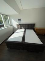 Tweepersoons boxspring bed, Ophalen, 210 cm, Tweepersoons, Zo goed als nieuw