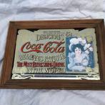 Coca Cola reclame spiegel in goede staat, Ophalen of Verzenden, Zo goed als nieuw, Reclamebord
