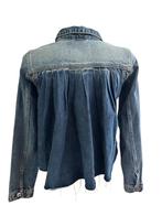 Scotch & Soda spijkervest XS, Blauw, Ophalen of Verzenden, Zo goed als nieuw, Maat 34 (XS) of kleiner