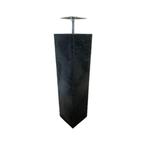 Poer 60x15x15 met stelplaat €19,95, Tuin en Terras, Overkappingen, Ophalen of Verzenden, Nieuw