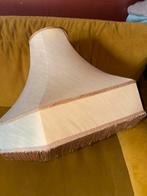 Vintage Franse Lampenkap - Beschadigd, maar Prachtig!, Ophalen, Gebruikt, 25 tot 50 cm, Crème