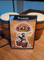 Donkey Konga GameCube + Kongas, Spelcomputers en Games, Muziek, Ophalen of Verzenden, Zo goed als nieuw, 3 spelers of meer