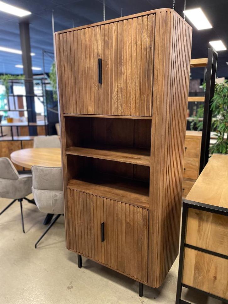 LEEGVERKOOP VOORRAAD KAST JAPANDI MANGO CHEFMEUBEL ! 799, Huis en Inrichting, Stoelen, Nieuw, Vijf, Zes of meer stoelen, Hout