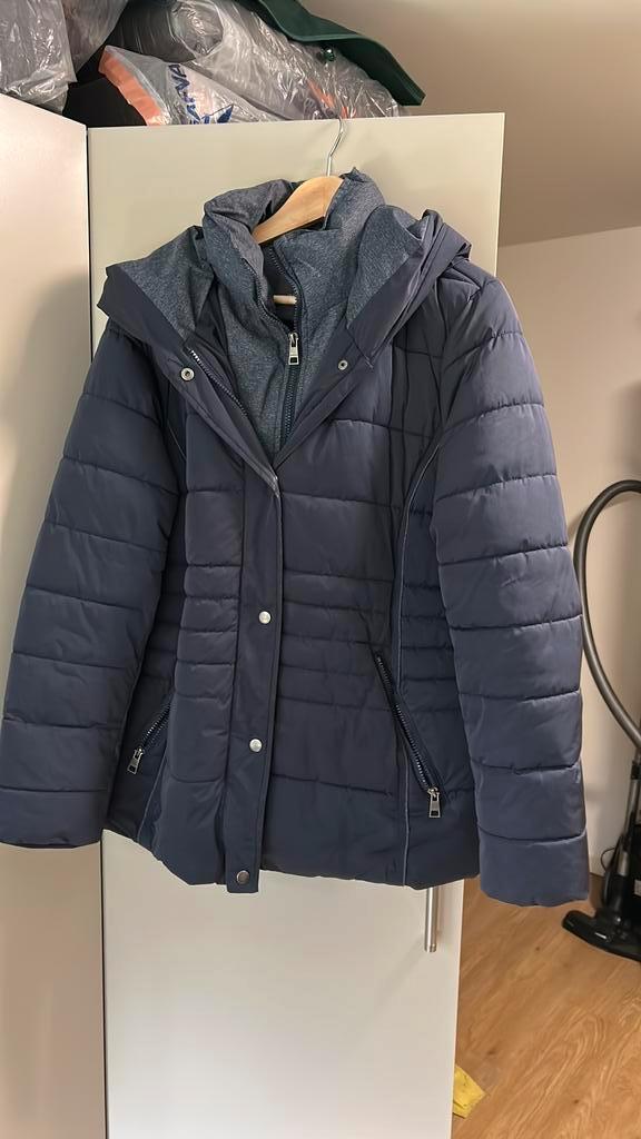 Street one warme jas blauw maat 42, Kleding | Dames, Jassen | Winter, Gedragen, Maat 42/44 (L), Blauw, Ophalen