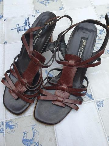 Paul green bruine sandalen maat 7,5 / 40 beschikbaar voor biedingen