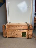 Militaire houten kist, Huis en Inrichting, Woonaccessoires | Kisten, Ophalen
