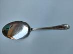 Fraai versierde verzilverde opscheplepel, Antiek en Kunst, Ophalen of Verzenden