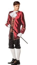 Carnavalskleding heren, markies. Maat 50, Carnaval, Overige maten, Ophalen of Verzenden, Zo goed als nieuw