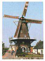 943880 Nieuwkuijk N Br Molen Emmamolen Mooie oude kaart Onbe