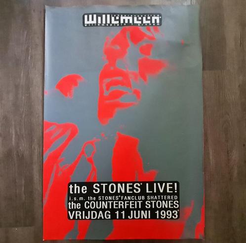 Counterfeit Stones - originele concert poster 59x94 cm.izgs, Verzamelen, Muziek, Artiesten en Beroemdheden, Gebruikt, Poster, Artwork of Schilderij