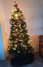 Kunstkerstboom inclusief verlichting, Ophalen, Gebruikt