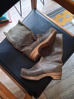 Groene leren laarzen maat 39, Kleding | Dames, Schoenen, Lage of Enkellaarzen, Ophalen of Verzenden, Sanita, Gedragen