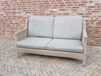 4 Seasons Outdoor loungebank Del Mar, Wicker, 3 zitplaatsen, Bank, Zo goed als nieuw