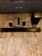 LG SL10YG soundbar, subwoofer + 2 speakers, Audio, Tv en Foto, Soundbars, Met externe subwoofer, Zo goed als nieuw, Ophalen