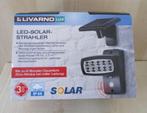Buiten lamp Solar LED-schijnwerper met Zonnepaneel, Zonne-energie, Kunststof, Verzenden, Minder dan 50 watt