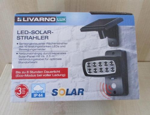 Buiten lamp Solar LED-schijnwerper met Zonnepaneel, Tuin en Terras, Buitenverlichting, Nieuw, Kunststof, Minder dan 50 watt, Zonne-energie