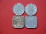 Lot Suriname setje munten 1 en 5 Centen 1962 / 1977., Setje, Zuid-Amerika, Verzenden