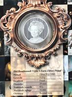 5 euro 2006, Het Rembrandt Vijfje, zilver, proof., Verzenden, Koningin Beatrix, Euro's, Zilver