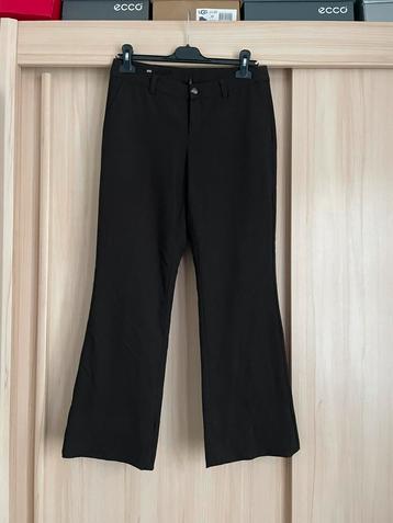 Pantalon We fashion bruin flare nette broek 36/S beschikbaar voor biedingen