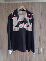 Cowboy carnaval blouse maat 60, Ophalen, Zo goed als nieuw