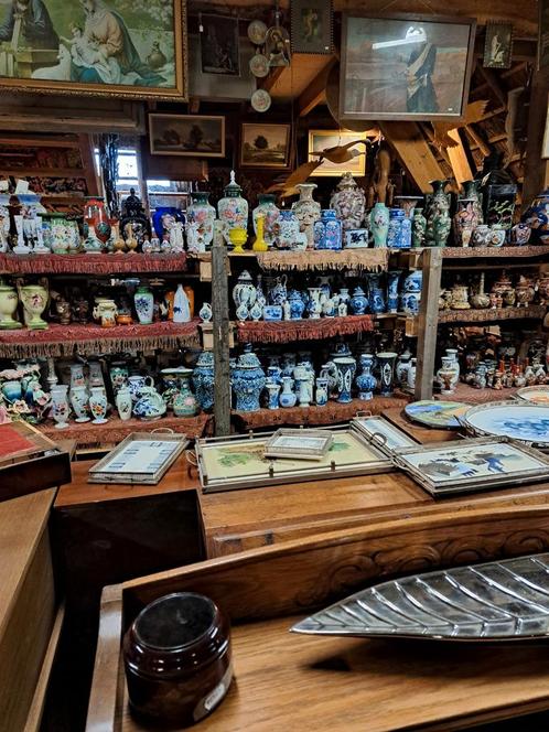 Blauwe vazen, Huis en Inrichting, Woonaccessoires | Vazen, Zo goed als nieuw, Blauw, Minder dan 50 cm, Glas, Ophalen