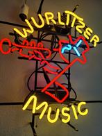 Wurlitzer jukebox neonverlichting neon lamp sixties fifties, Verzamelen, Merken en Reclamevoorwerpen, Ophalen, Zo goed als nieuw