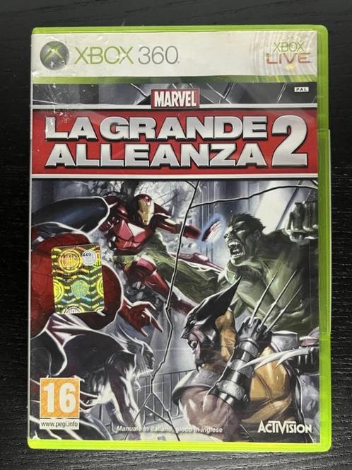 Marvel Ultimate Alliance 2 Xbox 360 PAL game, Spelcomputers en Games, Games | Xbox 360, Zo goed als nieuw, Avontuur en Actie, 3 spelers of meer