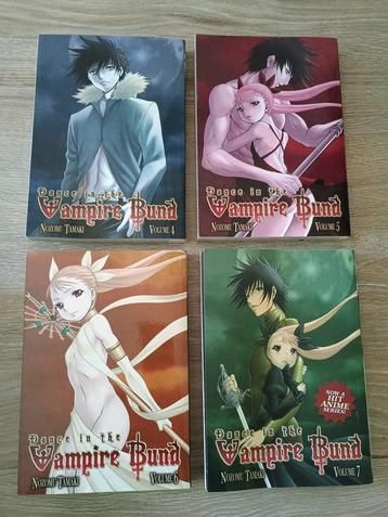 manga dance in the vampire bund vol 4 5 6 7 2009 seven seas beschikbaar voor biedingen