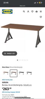 Gratis Ideaal bureau IKEA IDÅSEN, Ophalen, Gebruikt, Bureau