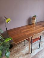 Vintage uitschuifbare eettafel, Huis en Inrichting, Tafels | Sidetables, Ophalen of Verzenden