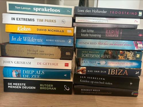 Doos diverse boeken (18 stuks), Boeken, Science fiction, Zo goed als nieuw, Ophalen of Verzenden