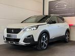 Peugeot 3008 1.2 PureTech GT Line Pano, Cruise Control, LED,, Auto's, Gebruikt, Zwart, 1199 cc, Leder en Stof