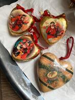 Oude kerstballe setje santa, Ophalen of Verzenden, Zo goed als nieuw