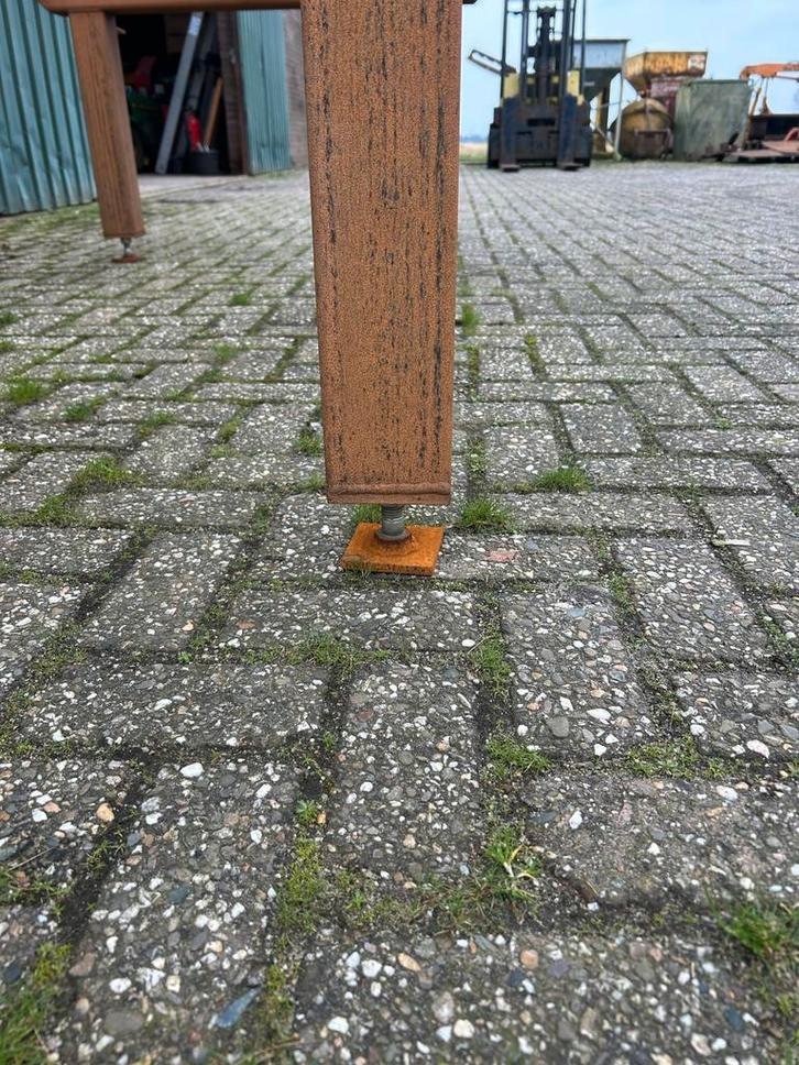 Lastafel - Nette Staat, Huis en Inrichting, Tafelonderdelen, Zo goed als nieuw, Tafelblad, 150 tot 200 cm, 50 tot 100 cm, Rechthoekig