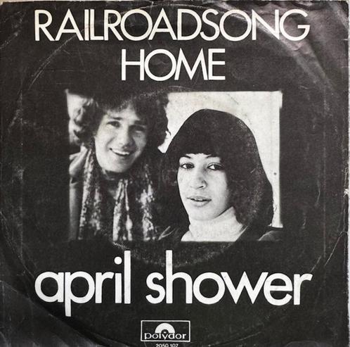 April Shower - Railroad Song NEDERBEAT, Cd's en Dvd's, Vinyl Singles, Gebruikt, Single, Pop, 7 inch, Ophalen of Verzenden
