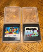 Sega Game Gear spellen: Klax & Columns, 1 speler, Ophalen of Verzenden, Game Gear, Vanaf 3 jaar