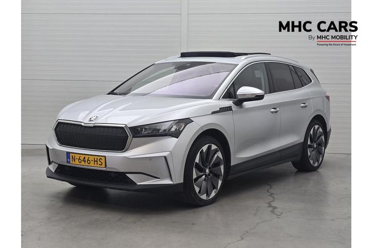 Skoda Enyaq iV 80 | Panoramadak | HUD | 21'' |* (bj 2021), Auto's, Skoda, Bedrijf, Te koop, Enyaq, ABS, Achteruitrijcamera, Adaptive Cruise Control
