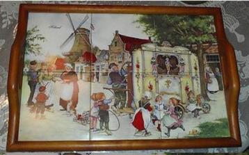 GEZOCHT: 2 x tegeldienblad/tableau J.C. van Hunnik beschikbaar voor biedingen