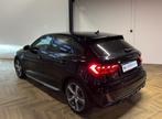Audi A1 Sportback 40 TFSI S-Line KEYLESS PDC, Auto's, Audi, Zwart, 4 cilinders, 1984 cc, Leder en Stof